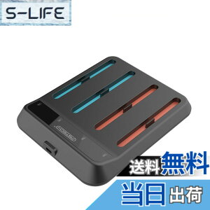 �y���������zLICHIFIT Switch2�Ή� ���E�����^�R���g���[���[ �X�^���h 4-in-1 �[�d�h�b�N ��̌^ 4�䓯���[�d LED�C���W�P�[�^�[�t�� �F�F�}�Ɏ����܂���
