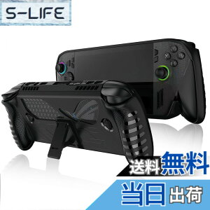 �y���������zHUKWIMO For ROG Xbox ally/ROG Xbox ally X �p �P�[�X �S�ʕی�J�o�[ �ϏՌ� �h�� �h�o �����[�d�\ �S�ʕی� �L�Y�h�~ ���O���ȒP ROG Xbox ally/ROG Xbox ally X �Ή� (�u���b�N) �F�F�u���b�N