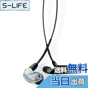 �y���������zSHURE �C���z�� �L�� SE215 SPE-A �u���[ ���Չ��� �F�F�N���A�A�T�C�Y�F��