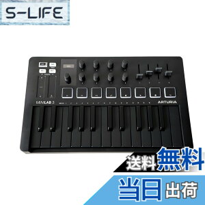 �y���������zArturia MIDI �L�[�{�[�h �R���g���[���[ MiniLab 3 �F�F�f�B�[�v�E�u���b�N