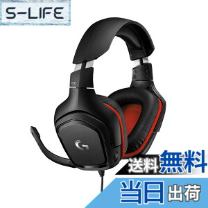 �y���������zLogicool G ���W�N�[�� G �Q�[�~���O�w�b�h�Z�b�g G331 PS5 PS4 PC Switch �L�� 2.1ch �X�e���I 3.5mm �y�� �m�C�Y�L�����Z�����O �P�ꐫ �t���b�N�� �}�C�N�t�� �������K�i �F�F�u���b�N�A�T