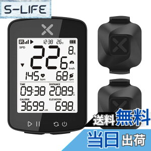�y���������zXOSS GPS �T�C�N���R���s���[�^ �Z�b�g �T�C�R�� GPS ���� �X�s�[�h �P�C�f���X�Z���T�[ ���C�����X Bluetooth ANT+�Ή� �F�F��