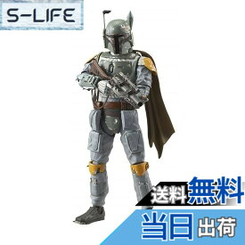 【送料無料】BANDAI SPIRITS(バンダイ スピリッツ) スター・ウォーズ 1/12スケール ボバ・フェット 色分け済みプラモデル 色：マルチカラー、サイズ：29.8 cm x 6.8 cm x 18.9 cm