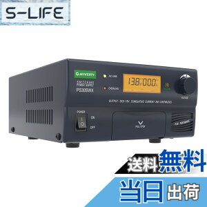 �y���������zJESVERTY PS-30SWX DC���艻���j�o�[�T���x���`�d���AAC-DC�d���R���o�[�^�[�A13.8V(5-15V�����\) 30A(�ő�)�A�I�[�f�B�I�W���b�N���X�s�[�J�[�t���A�R�[���T�C���ۑ��@�\�A�A�}�`���A