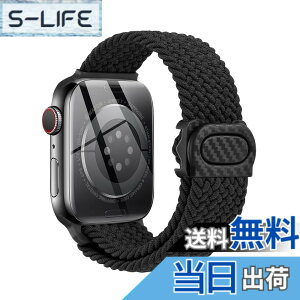 �y���������z[SQHYWJ] Apple Watch�p�o���h �҂ݍ��� �L�k �����\ �X�|�[�c�o���h 49mm 45mm 44mm 42mm 41mm 40mm 38mm �X�i�b�v �i�C���� �x���g Apple Watch Series�ɑΉ� 9 8 7 6 5 4 3 2 1 SE �F�F�u���b�N�A�T�C�Y