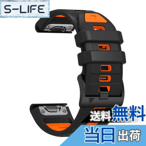 �y���������z[SQHYWJ] 22mm 26mm ��F�V���R���E�H�b�`�o���h �ւ��x���g �͂ɓK�� GARMIN(�K�[�~��) Fenix 8 / Fenix 7X / Fenix 6X / Fenix 5X /Fenix 7/6/5 �p ���� �x���g �N�C�b�N�����[�X�u�����t�� �F�F�u