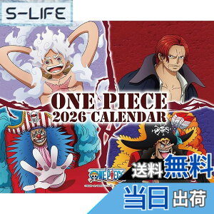 �y���������z���f�A�j���[�V���� ��� ONE PIECE 2026�N�J�����_�[ 16x20 CL-013 �F�F�J���[