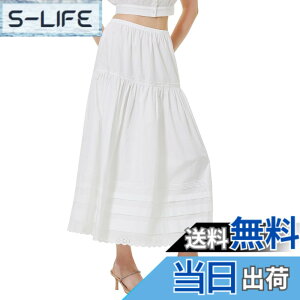 �y���������z[BEAUTELICATE] �X�J�[�g �����O ���f�B�[�X �� �E�G�X�g�S�� A���C�� ��� �����[�X ��i �ʋ� ���� ������� �F�F�z���C�g�A�T�C�Y�F2L