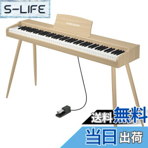 �y���������zKIMFBAY �d�q�s�A�m 88���� �ؐ� �d�q �s�A�m 88�� Digital Piano ���S�� �q�� MIDI�Ή� �y�_���t�� �X�^���h �A�_�v�^�[�t ���{������� �F�F�x�[�W��
