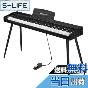 �y���������zKIMFBAY �d�q�s�A�m 88���� �ؐ� �d�q �s�A�m 88�� Digital Piano ���S�� �q�� MIDI�Ή� �y�_���t�� �X�^���h �A�_�v�^�[�t ���{������� �F�F�u���b�N