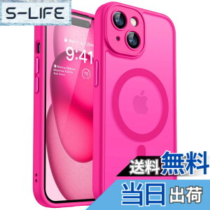 �y���������zCANSHN iPhone �p �P�[�X Magsafe�Ή� �J�������ӕی� ���C�����X�[�d �ϏՌ� �G�A�K�[�h�R�[�i�[ �����h�~ �w��h�~ �F�F�z�b�g�s���N�A�T�C�Y�FiPhone 15 Plus �p (6.7 �C���`)
