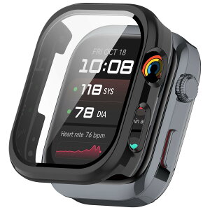 �y���������zAIYYXX For Huawei Watch D2 �P�[�X 3D ���p�G�b�W �����^ PC+�K���X�f�� ��̌^ huawei watch d2 �J�o�[ �Ή� �����ߗ� �L�Y�h�~ �w��h�~ �ȒP�Ɏ��t���E�� �S�ʕی� �t�@�[�E�F�C�E�H�b�`