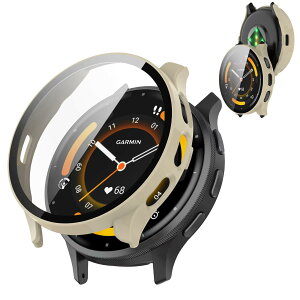 �y���������zAIYYXX For Garmin�i�K�[�~���jvenu 2/3/3S �J�o�[ 3D ���p�G�b�W �����^ PC+�K���X�f�� ��̌^ garmin venu 2 �J�o�[ �Ή� �����ߗ� �L�Y�h�~ �w��h�~ �ȒP�Ɏ��t���E�� �S�ʕی� �P�[�X 