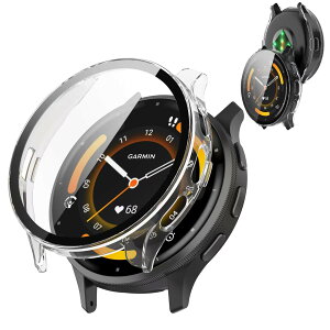 �y���������zAIYYXX For Garmin�i�K�[�~���jvenu 2/3/3S �J�o�[ 3D ���p�G�b�W �����^ PC+�K���X�f�� ��̌^ garmin venu 2 �J�o�[ �Ή� �����ߗ� �L�Y�h�~ �w��h�~ �ȒP�Ɏ��t���E�� �S�ʕی� �P�[�X 