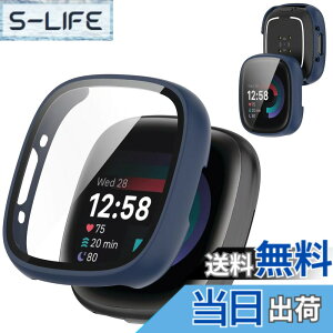 �y���������zAIYYXX For Fitbit sense2 /Fitbit versa4 �J�o�[ 3D���p�G�b�W �����^ PC+�K���X�f�� ��̌^ Fitbit sense2 /Fitbit versa4 �P�[�X �Ή� �����[�d�\ �[�d�⏕��t�� �����ߗ� �L�Y�h�~ �w��h�~ ��