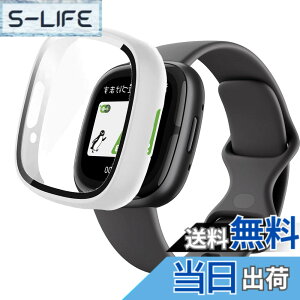 �y���������zAIYYXX For Fitbit sense2 /Fitbit versa4 �J�o�[ 3D���p�G�b�W �����^ PC+�K���X�f�� ��̌^ Fitbit sense2 /Fitbit versa4 �P�[�X �Ή� �����[�d�\ �[�d�⏕��t�� �����ߗ� �L�Y�h�~ �w��h�~ �� 