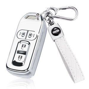 �y���������z[Unhoke] N-BOX �L�[�P�[�X �z���_�ɓK�� N�V���[�Y JF1 JF2 JF3 JF4 �L�[�J�o�[ nbox �X�}�[�g�L�[�P�[�X �L�[�z���_�[ ���� �y�� ���h�~ TPU�� 2/3/4�{�^�� ������� �F�F�ӕ��F