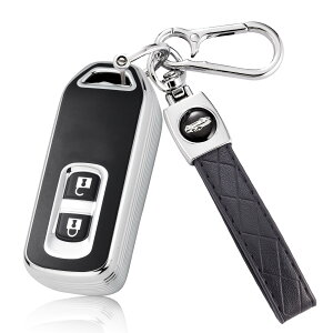 �y���������z[Unhoke] N-BOX �L�[�P�[�X �z���_�ɓK�� N�V���[�Y JF1 JF2 JF3 JF4 �L�[�J�o�[ nbox �X�}�[�g�L�[�P�[�X �L�[�z���_�[ ���� �y�� ���h�~ TPU�� 2/3/4�{�^�� ������� �F�F���򍕁]2�{�^��
