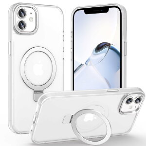 �y���������zAVETUL iPhone 12 mini �P�[�X iPhone 13 mini �P�[�X MagSafe�Ή� ���C�����X�[�d�Ή� �B���X�^���h �}�b�g �}�O�l�b�g���� �������� ����~�� �ČRMIL�K�i�ϏՌ� iPhone12mini�P�[�X �X�g���b�v