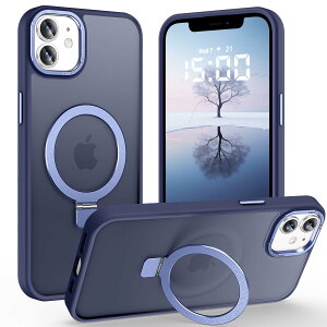 �y���������zAVETUL iPhone 12 mini �P�[�X iPhone 13 mini �P�[�X MagSafe�Ή� ���C�����X�[�d�Ή� �B���X�^���h �}�b�g �}�O�l�b�g���� �������� ����~�� �ČRMIL�K�i�ϏՌ� iPhone12mini�P�[�X �X�g���b�v