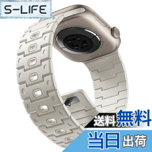 �y���������z[Bandletic]�A�b�v���E�H�b�`�p �o���h - Apple Watch�Ή��o���h N52���͎��Γ��� �y�ʃV���R���f�� �h���h�o ���g�����_���f�U�C�� 49mm/46mm/45mm/44mm/42mm/41mm/40mm/38mm �Ή� 5.5-8.3�C���`����