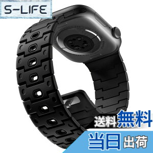 �y���������z[Bandletic]�A�b�v���E�H�b�`�p �o���h - Apple Watch�Ή��o���h N52���͎��Γ��� �y�ʃV���R���f�� �h���h�o ���g�����_���f�U�C�� 49mm/46mm/45mm/44mm/42mm/41mm/40mm/38mm �Ή� 5.5-8.3�C���`����
