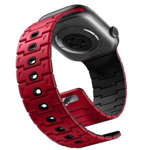 �y���������z[Bandletic]�A�b�v���E�H�b�`�p �o���h - Apple Watch�Ή��o���h N52���͎��Γ��� �y�ʃV���R���f�� �h���h�o ���g�����_���f�U�C�� 49mm/46mm/45mm/44mm/42mm/41mm/40mm/38mm �Ή� 5.5-8.3�C���`����