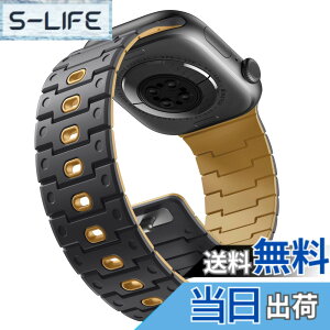 �y���������z[Bandletic]�A�b�v���E�H�b�`�p �o���h - Apple Watch�Ή��o���h N52���͎��Γ��� �y�ʃV���R���f�� �h���h�o ���g�����_���f�U�C�� 49mm/46mm/45mm/44mm/42mm/41mm/40mm/38mm �Ή� 5.5-8.3�C���`����