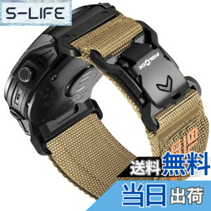 �y���������z[Bandletic]�K�[�~�� �x���g-26mm Fidlock���C�o�b�N�� �����i�C������ �y�ʁE�ʋC�E������ Fenix 8/7X/7X Pro/6X/6X Pro/Epix Pro/Instinct 2X/Quatix 3/Enduro/1/2/3/Descent Mk3i�Ή� �X�|�[�c �����p�o���h 