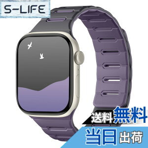 �y���������z[Bandletic]�A�b�v���E�H�b�`�p �o���h �}�O�l�b�g - Apple Watch�Ή��o���h �V���R�� ���ʒ��p �h�� 49mm/46mm/45mm/44mm/42mm Series Ultra/Ultra2/Ultra3/11/10/9/8/7/6/SE/5�Ή� �y�� �_�炩�� �F�F�O��