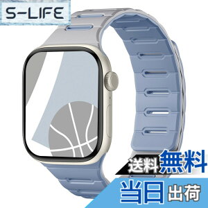 �y���������z[Bandletic]�A�b�v���E�H�b�`�p �o���h �}�O�l�b�g - Apple Watch�Ή��o���h �V���R�� ���ʒ��p �h�� 49mm/46mm/45mm/44mm/42mm Series Ultra/Ultra2/Ultra3/11/10/9/8/7/6/SE/5�Ή� �y�� �_�炩�� �F�F�O��