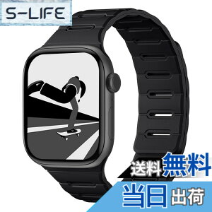 �y���������z[Bandletic]�A�b�v���E�H�b�`�p �o���h �}�O�l�b�g - Apple Watch�Ή��o���h �V���R�� ���ʒ��p �h�� 49mm/46mm/45mm/44mm/42mm Series Ultra/Ultra2/Ultra3/11/10/9/8/7/6/SE/5�Ή� �y�� �_�炩�� �ȒP�� �F