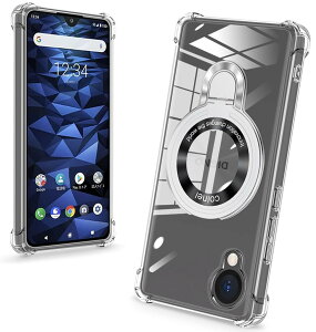 �y���������zbaodunwei Galaxy A25 5G �P�[�X �N���A �����O�t�� MagSafe�Ή� �}�O�l�b�g���� �c�����Ή� �A�W���X�^�u���X�^���h �l�p�G�A�N�b�V���� �ϏՌ� Galaxy A25 SC-53F SCG33 �J�o�[ �Ռ��z���|�P