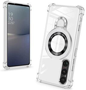 �y���������zbaodunwei Galaxy A25 5G �P�[�X �N���A �����O�t�� MagSafe�Ή� �}�O�l�b�g���� �c�����Ή� �A�W���X�^�u���X�^���h �l�p�G�A�N�b�V���� �ϏՌ� Galaxy A25 SC-53F SCG33 �J�o�[ �Ռ��z���|�P