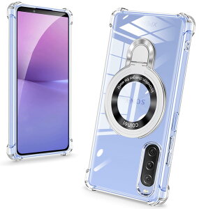 �y���������zbaodunwei Galaxy A25 5G �P�[�X �N���A �����O�t�� MagSafe�Ή� �}�O�l�b�g���� �c�����Ή� �A�W���X�^�u���X�^���h �l�p�G�A�N�b�V���� �ϏՌ� Galaxy A25 SC-53F SCG33 �J�o�[ �Ռ��z���|�P