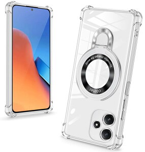 �y���������zbaodunwei Galaxy A25 5G �P�[�X �N���A �����O�t�� MagSafe�Ή� �}�O�l�b�g���� �c�����Ή� �A�W���X�^�u���X�^���h �l�p�G�A�N�b�V���� �ϏՌ� Galaxy A25 SC-53F SCG33 �J�o�[ �Ռ��z���|�P