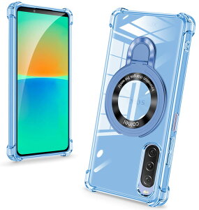 �y���������zbaodunwei Galaxy A25 5G �P�[�X �N���A �����O�t�� MagSafe�Ή� �}�O�l�b�g���� �c�����Ή� �A�W���X�^�u���X�^���h �l�p�G�A�N�b�V���� �ϏՌ� Galaxy A25 SC-53F SCG33 �J�o�[ �Ռ��z���|�P