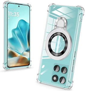 �y���������zbaodunwei Galaxy A25 5G �P�[�X �N���A �����O�t�� MagSafe�Ή� �}�O�l�b�g���� �c�����Ή� �A�W���X�^�u���X�^���h �l�p�G�A�N�b�V���� �ϏՌ� Galaxy A25 SC-53F SCG33 �J�o�[ �Ռ��z���|�P