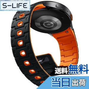 �y���������z[Bandletic] Galaxy Watch 7 �o���h -N52���͎��Γ��� �ʋC�� �y�� �V���R�� �X�|�[�c�o���h Galaxy Watch 7/6/5/4/Classic/5 Pro 40mm/42mm/43mm/44mm/46mm/47mm �Ή� �����Y ���f�B�[�X �F�F�u���b�N/�I����