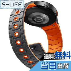 �y���������z[Bandletic] Galaxy Watch 7 �o���h -N52���͎��Γ��� �ʋC�� �y�� �V���R�� �X�|�[�c�o���h Galaxy Watch 7/6/5/4/Classic/5 Pro 40mm/42mm/43mm/44mm/46mm/47mm �Ή� �����Y ���f�B�[�X �F�F�O���[/�I�����W