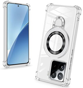 �y���������zbaodunwei Galaxy A25 5G �P�[�X �N���A �����O�t�� MagSafe�Ή� �}�O�l�b�g���� �c�����Ή� �A�W���X�^�u���X�^���h �l�p�G�A�N�b�V���� �ϏՌ� Galaxy A25 SC-53F SCG33 �J�o�[ �Ռ��z���|�P
