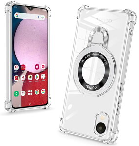 �y���������zbaodunwei Galaxy A25 5G �P�[�X �N���A �����O�t�� MagSafe�Ή� �}�O�l�b�g���� �c�����Ή� �A�W���X�^�u���X�^���h �l�p�G�A�N�b�V���� �ϏՌ� Galaxy A25 SC-53F SCG33 �J�o�[ �Ռ��z���|�P