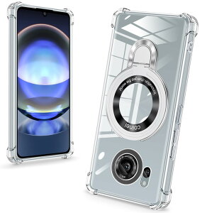 �y���������zbaodunwei Galaxy A25 5G �P�[�X �N���A �����O�t�� MagSafe�Ή� �}�O�l�b�g���� �c�����Ή� �A�W���X�^�u���X�^���h �l�p�G�A�N�b�V���� �ϏՌ� Galaxy A25 SC-53F SCG33 �J�o�[ �Ռ��z���|�P