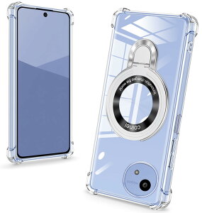 �y���������zbaodunwei Galaxy A25 5G �P�[�X �N���A �����O�t�� MagSafe�Ή� �}�O�l�b�g���� �c�����Ή� �A�W���X�^�u���X�^���h �l�p�G�A�N�b�V���� �ϏՌ� Galaxy A25 SC-53F SCG33 �J�o�[ �Ռ��z���|�P