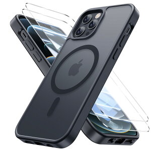 �y���������zBruzaio SFTZ iPhone 14/13/15/16/16e/17/17Pro/17ProMax �p �P�[�X �F�F�u���b�N�A�T�C�Y�FiPhone 12/12 Pro �p�i6.1�C���`�j
