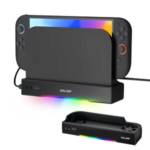 �y���������zSwitch2�p ��p�t�@���y�V�o��-Nintendo Switch 2�Ή��zLwuckbarrt �X�C�b�`2�p ��p�X�^���h �r�M�p ��p�N�[���[ 3�i�K���ʒ��� RGB�Ɩ��t�� �j���e���h�[�X�C�b�`2�p ���M�X�^���h �É� 