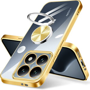 �y���������zXiaomi 14T Pro �P�[�X �����O�t�� �N���A �ϏՌ� �V���I�~14T Pro �J�o�[ �X�^���h�@�\ xiaomi14t pro �X�}�z�P�[�X ���� TPU �y�� �X���� �\�t�g �C�菝�h�~ �����h�~ �F�F�S�[���h�A�T�C