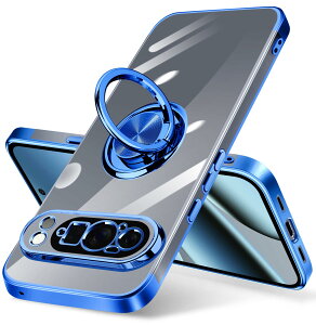 �y���������zGoogle Pixel 10 Pro XL �P�[�X �����O�t�� �N���A Pixel 10Pro XL �P�[�X �ϏՌ� �X�^���h�@�\ �X�g���b�v�z�[���t�� �y�� �X���� �\�t�g TPU �s�N�Z�� 10pro xl �J�o�[ ���� TPU �C�菝�h�~ ��