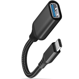 �y���������zUSB Type-C to�ϊ��A�_�v�^USB Type-C toUSB 3.0�ϊ��A�_�v�^�I�X�E���XOTG�P�[�u��5 Gbps�����f�[�^�]��MacBook Pro/Air 2022/2021�ASamsung Galaxy S 22 Xperia XZ/XZ 2�ȂǑΉ��y1�Z�b�g�z �T�C�Y�FType-C��