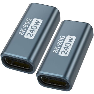 �y���������z80Gbps USB C Thunderbolt 5 �J�v���[ ���Xto���X 2�Z�b�g�Ή��APD 240W�A120Gbps�ш敝�AThunderbolt 5/4�AiPhone 17�AUSB4�ARazer Blade�AMac mini M4�Ή��A8K 60Hz/165Hz�A4K 540Hz���T�|�[�g �F�F�u���b�N